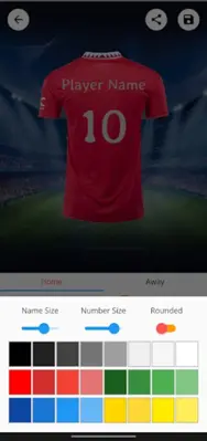 Football Jersey Maker android App screenshot 3