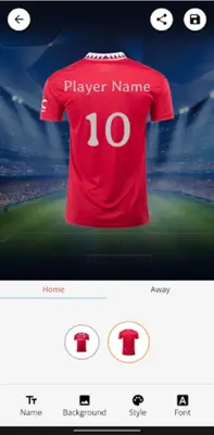 Football Jersey Maker android App screenshot 4